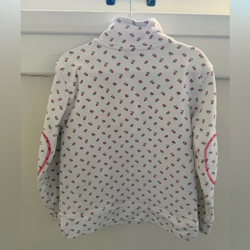 The Beaufort Bonnet Company White and Red Floral Hoodie - Picture 2 of 2